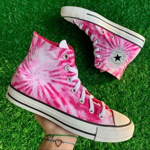 Converse Ctas Hi Tie dye